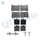 Set of 8 Front-Rear Ceramic Brake Pad Kit For 2006-2008 Mercedes-Benz SLK280 With Sport