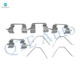 Front Ceramic Brake Pad Kit For 1996-2005 2012-2015 Honda Civic