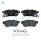 Rear Ceramic Brake Pad Kit For 1993-1997 Honda Civic DEL SOL Si