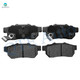 Rear Ceramic Brake Pad Kit For 1993-1997 Honda Civic DEL SOL Si