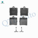 Rear Ceramic Brake Pad Kit For 1999 2000 2002-2005 Mercedes-Benz C230 Rear Ceramic Brake Pad Kit For 1999 2000 2002-2005 Mercedes-Benz C230