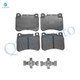 Front Ceramic Brake Pad Kit For 2003-2005 Mercedes-Benz C240