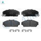 Front Ceramic Brake Pad Kit For 1994 1995 Honda Civic