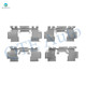Front Ceramic Brake Pad Kit For 1994 1995 Honda Civic