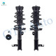 Pair of 2 Front L-R Quick Complete Strut-Coil Spring For 2012-2017 Buick Verano L4