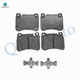 Front Ceramic Brake Pad Kit For 2006-2009 Mercedes-Benz CLK350 with Sport Package