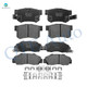 Set of 8 Front-Rear Ceramic Brake Pad Kit For 1995-1998 Acura TL