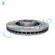 Front Drilled Slotted Brake Disc Rotors For 2005-2009 Audi A4 320mm Diameter