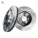 Front Brake Disc Rotors For 2007-2009 Acura RDX Base