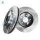 Front 296mm Brake Disc Rotors For 2007-2012 2014-2016 Honda CR-V
