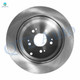 Set of 4 Front-Rear Brake Disc Rotors For 2007-2011 2014-2016 Honda CR-V