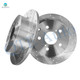 Rear Drilled Slotted Brake Disc Rotors For 2010-2012 Lexus HS250H