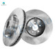 Front Brake Disc Rotors For 2006-2014 Subaru Outback