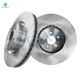 Front 316mm Brake Disc Rotors For 2006-2014 Subaru Outback