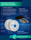 Rear Brake Disc Rotors For 2016-2018 Subaru Crosstrek