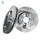 Front Brake Disc Rotors For 2009-2012 Lincoln MKS