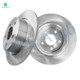 Rear 280mm Brake Disc Rotors For 2013-2016 Ford Escape