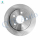 Set of 4 Front-Rear Brake Disc Rotors For 2013-2017 Ford C-MAX