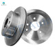 Rear 292mm Disc Brake Rotors For 2017 2018 Nissan Qashqai, Automotive Replacement Brake Rotors