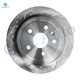 Rear Drilled Slotted Brake Disc Rotors For 2008-2014 Cadillac CTS