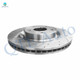 Front Drilled Slotted Brake Disc Rotors For 2013 Infiniti JX35