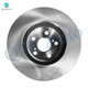 Set 4 Front Brake Disc Rotors-Rear Brake Drums For 2003-2008 Toyota Corolla
