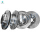 Set of 4 Front 348mm-Rear 336mm Drilled Slotted Brake Disc Rotors For 2007 2008 BMW 335XI Base