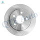 Set of 4 Front-Rear Brake Disc Rotors For 2013-2018 Ford C-MAX