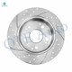 Rear Drilled Slotted Brake Disc Rotors For 2002-2006 Acura RSX