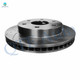 Set of 4 Front 305 mm -Rear 330 mm Drilled Slotted Brake Disc Rotors For 2001-2005 GMC Sierra 1500