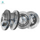 Set of 4 Front 305 mm -Rear 330 mm Drilled Slotted Brake Disc Rotors For 2001-2005 GMC Sierra 1500