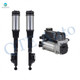 Set of 3 Air Suspension Compressor Pump-Rear Air Airmatic Suspension Spring Strut For 2000-2006 Mercedes-Benz S500 w/o ABC