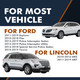 Rear Right Sway Bar Link For 2010-2016 Lincoln MKS