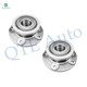Pair of 2 Front Wheel Hub Bearing Assembly For 1997-2001 Cadillac Catera V6 3.0L