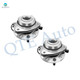 Pair of 2 Front Wheel Hub Bearing Assembly For 1997-2005 GMC Jimmy V6 4.3L