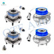 Set of 4 Front-Rear Wheel Hub Bearing Assembly For 2002-2004 Chevrolet Venture Set of 4 Front-Rear Wheel Hub Bearing Assembly For 2002-2004 Chevrolet Venture