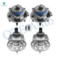 Set of 4 Front-Rear Wheel Hub Bearing Assembly For 1997-2001 Buick Park Avenue