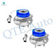 Pair of 2 Front Wheel Hub Bearing Assembly For 2001-2005 Pontiac Montana AWD
