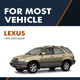 Rear Left Suspension Strut Assembly For 1999-2003 Lexus Rx300 FWD