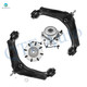Set of 4 Front Upper Wheel Hub Bearing Assembly-Control Arm Ball Joint For 2001-2006 Chevrolet Suburban 2500