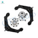 Set of 4 Front Upper Wheel Hub Bearing Assembly-Control Arm Ball Joint For 2001-2006 GMC Yukon Xl 2500