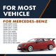 Pair of 2 Rear Complete Shock Absorber Kit For 2008 2009 Mercedes-Benz C230