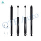 Set of 4 Front Steering Damper-Rear Shock For 2003 2004 Ford F-250 Super Duty