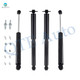 Set of 4 Front Steering Damper-Rear Shock Absorber For 1992 GMC K1500 Suburban