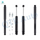 Set of 4 Front Steering Damper-Rear Shock Absorber For 1987 GMC V3500 4WD