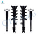 Set 4 Front Quick Complete Strut-Rear Complete Shock For 2016-2020 KIA Sorento Set 4 Front Quick Complete Strut-Rear Complete Shock For 2016-2020 KIA Sorento