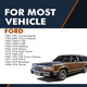 Pair of 2 Rear Complete Shock Absorber Kit For 1987-1991 Ford Country Squire