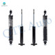 Set of 4 Front Shock-Rear Complete Shock For 1972-1976 Mercury Montego Monotube Set of 4 Front Shock-Rear Complete Shock For 1972-1976 Mercury Montego Monotube