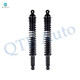 Pair of 2 Rear Complete Shock Absorber Kit For 1965-1974 Plymouth Fury III