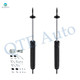 Pair of 2 Front Steering Damper For 1961-1967 Jeep Universal Complete Steering Damper Kit